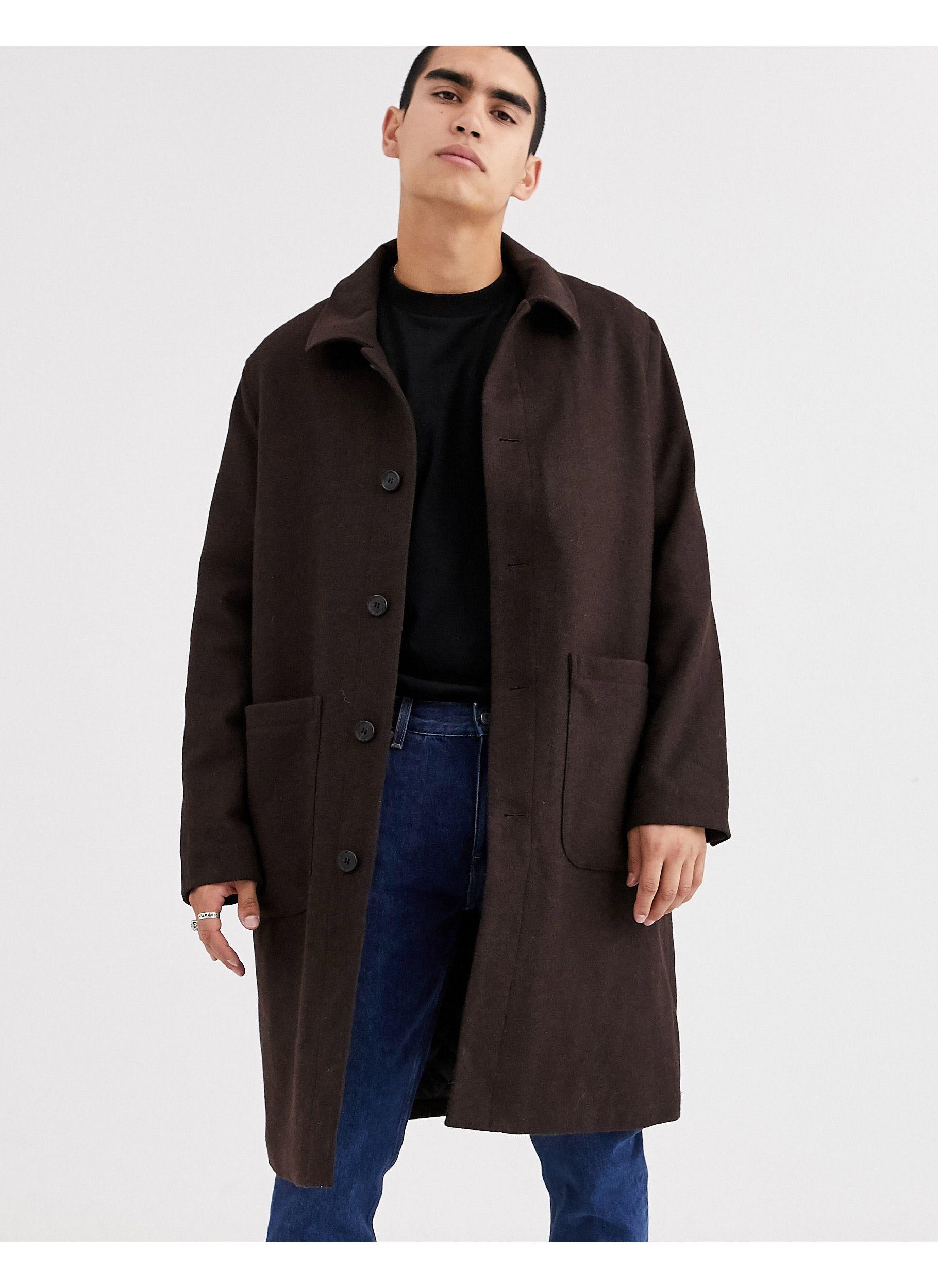 weekday wool coat