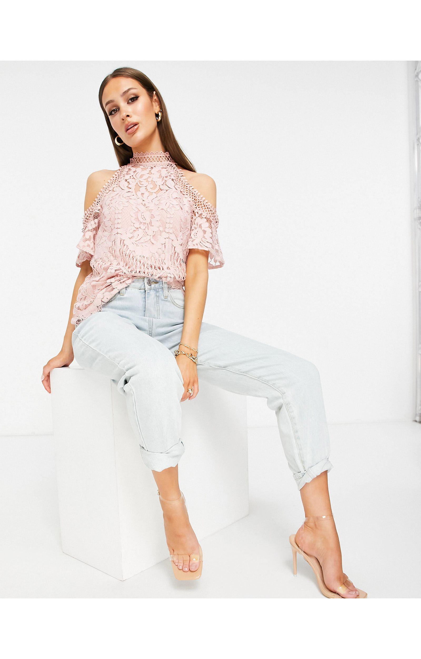 Lipsy cold shoulder top Clearance