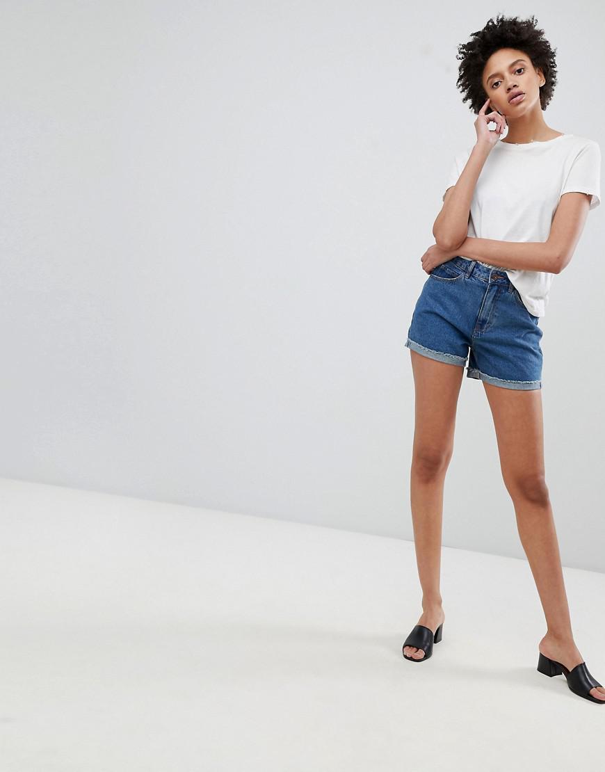 vero moda mom shorts