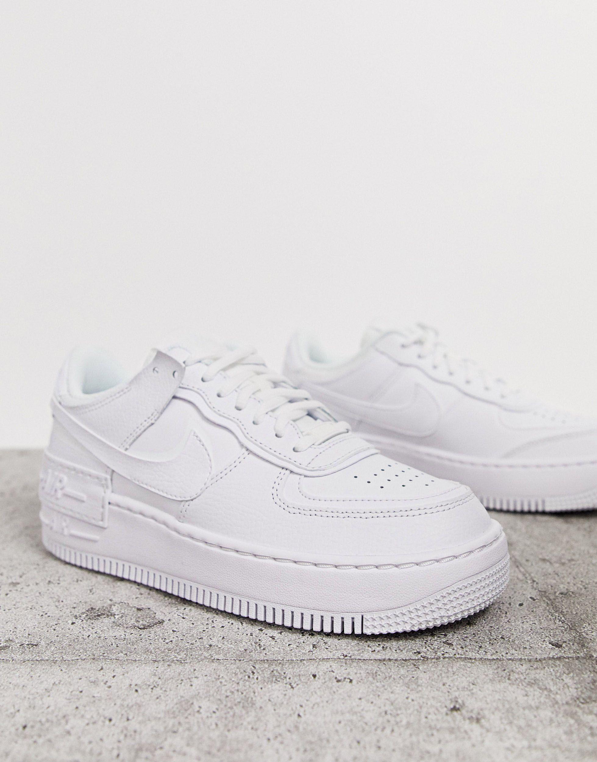 airforce 1 white shadow