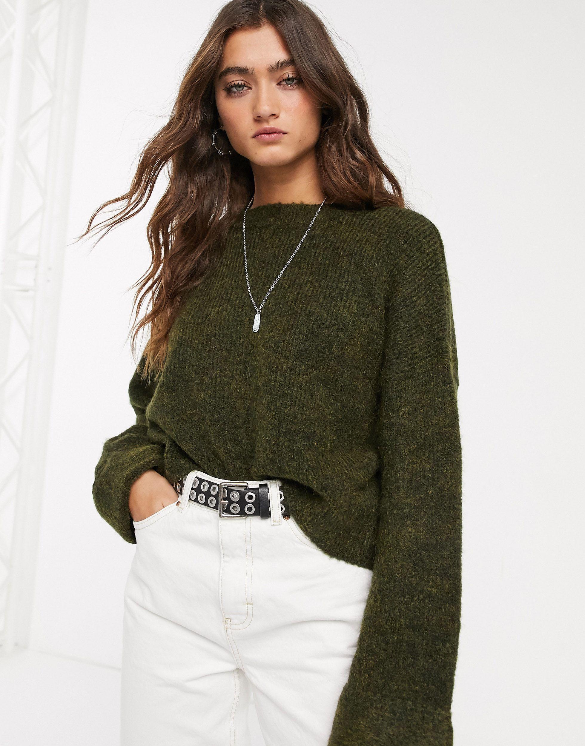 bershka oversized jumper