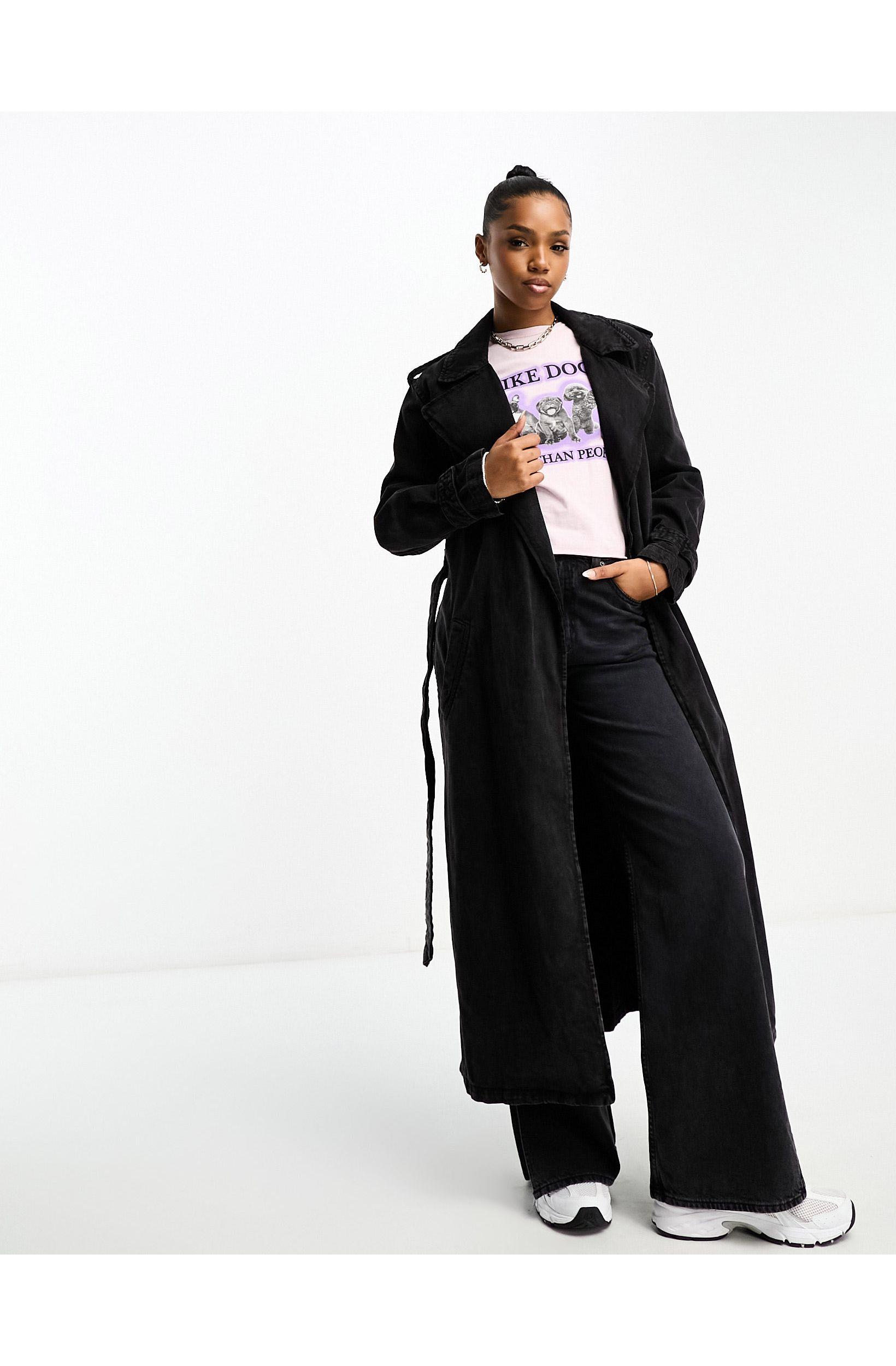 Asos clearance bershka coat