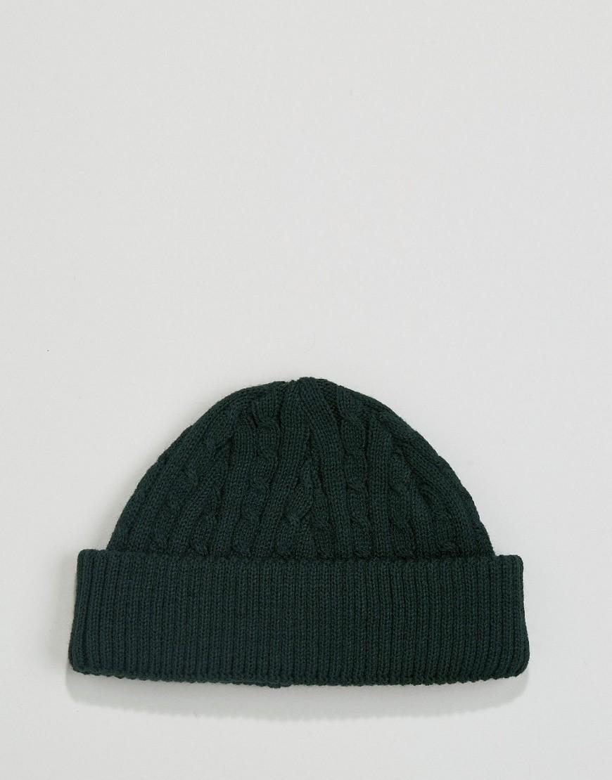 fisherman beanie green