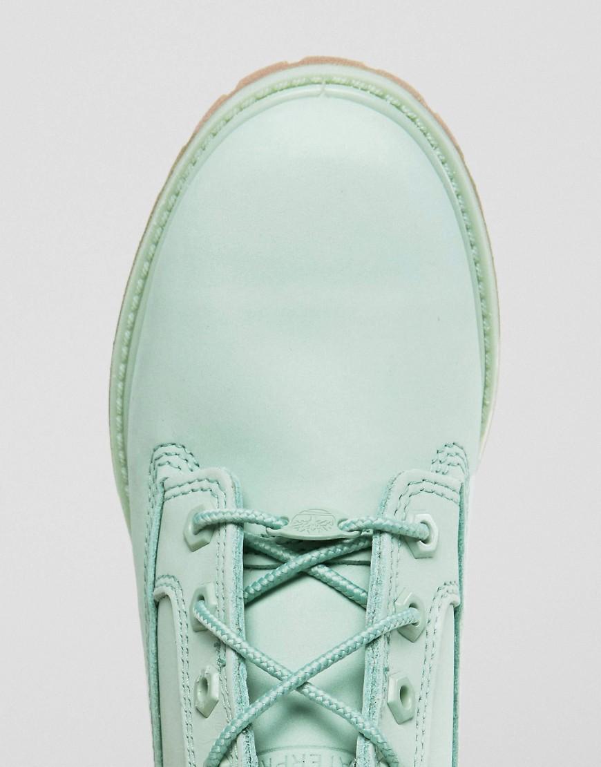 timberland mint green