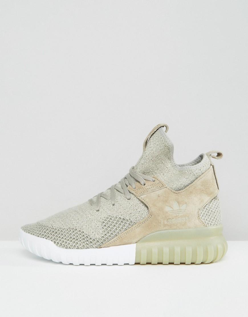 lyst adidas originali tubulare x pk scarpe in beige bb2381 in lyst adidas originali tubulare x pk scarpe in beige bb2381 in