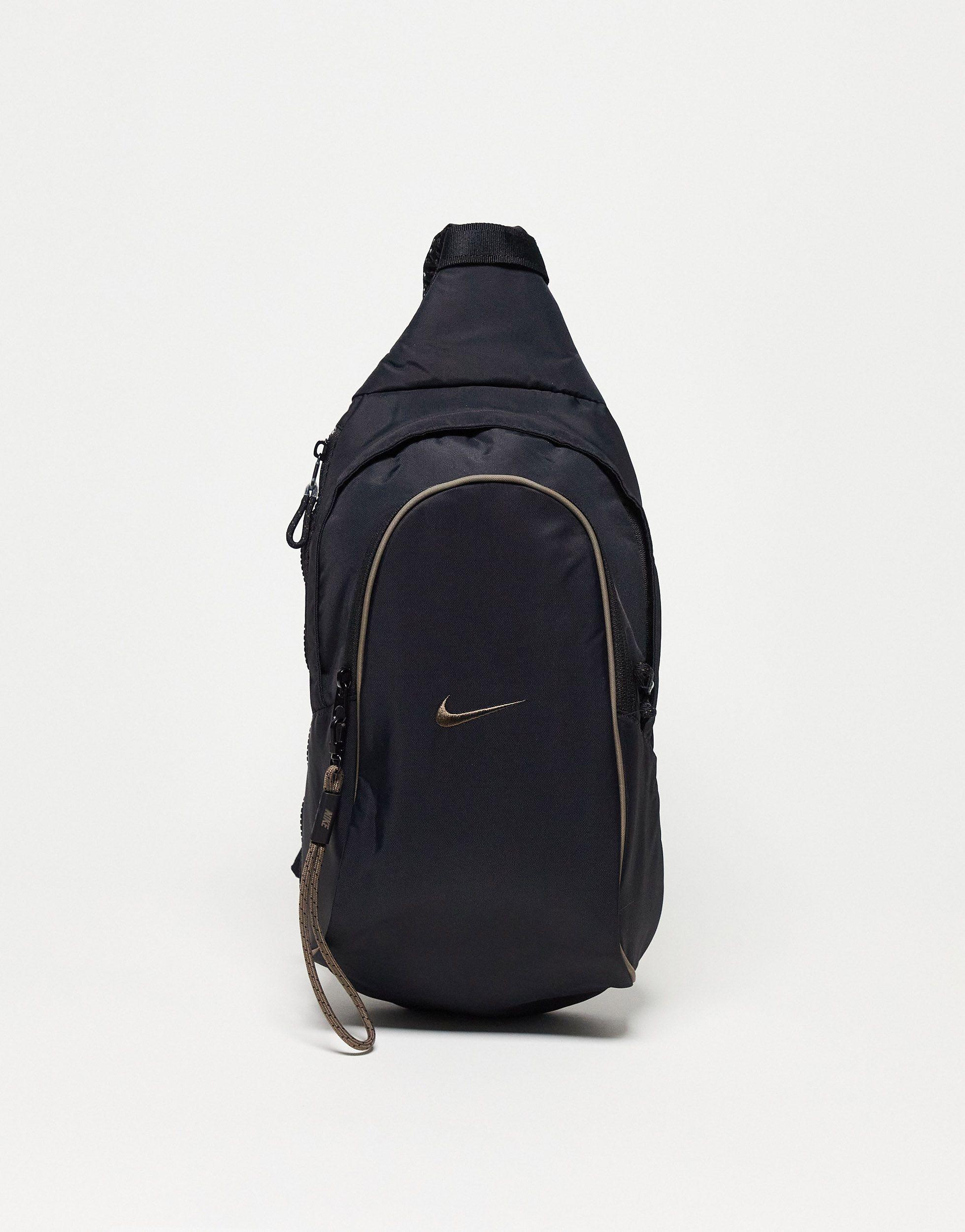Nike Essentials Sling Bag in Black | Lyst