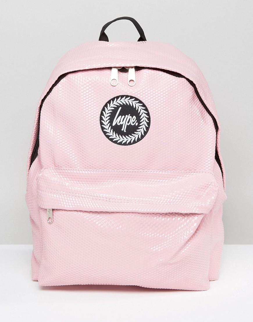 hype pink backpack