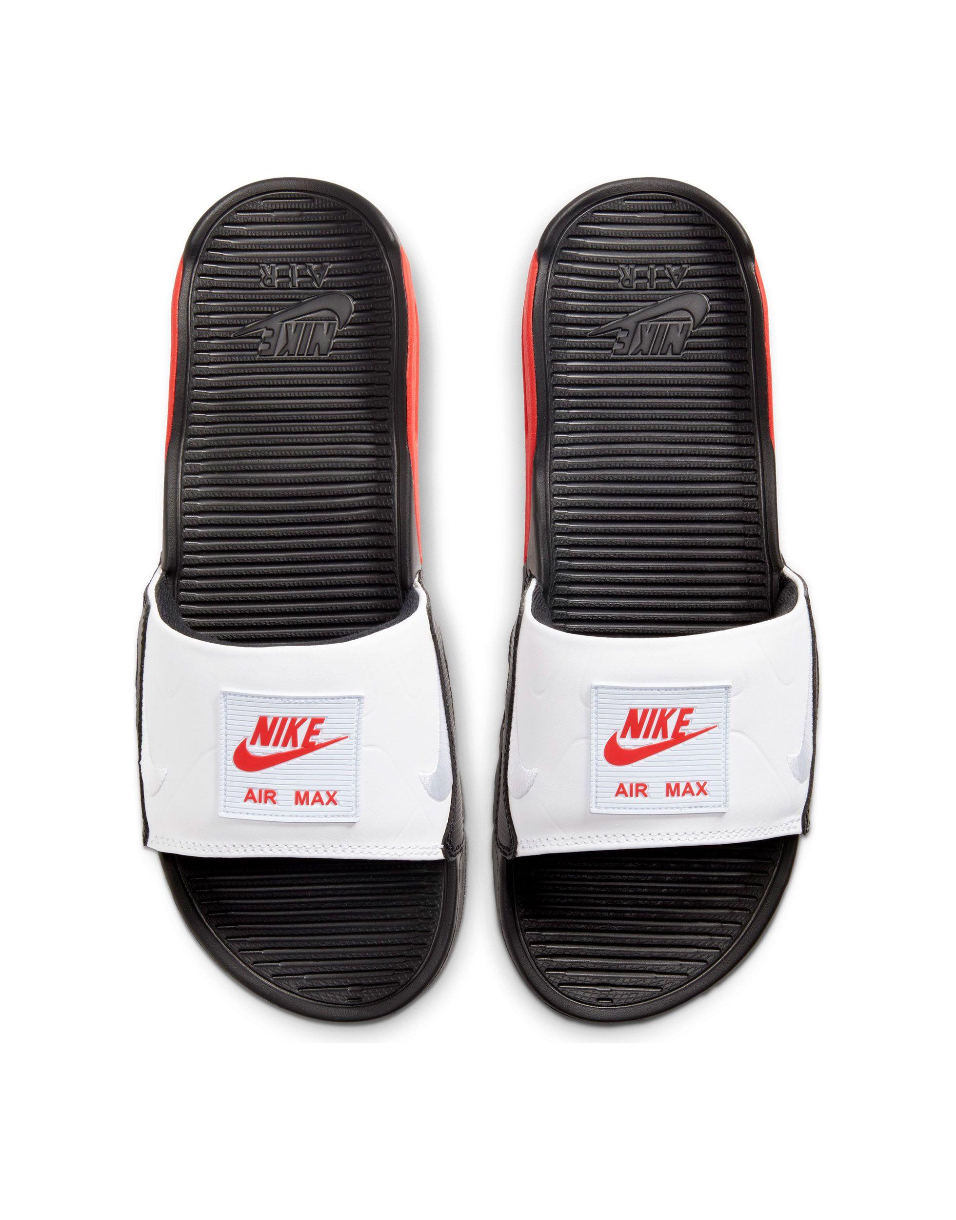 Chanclas rojas air max 90 Nike de hombre de Rojo | Lyst
