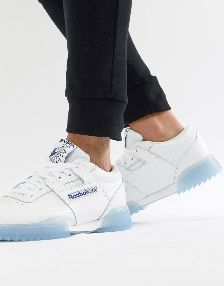 Reebok Workout Clean Ripple In White for | Lyst UK