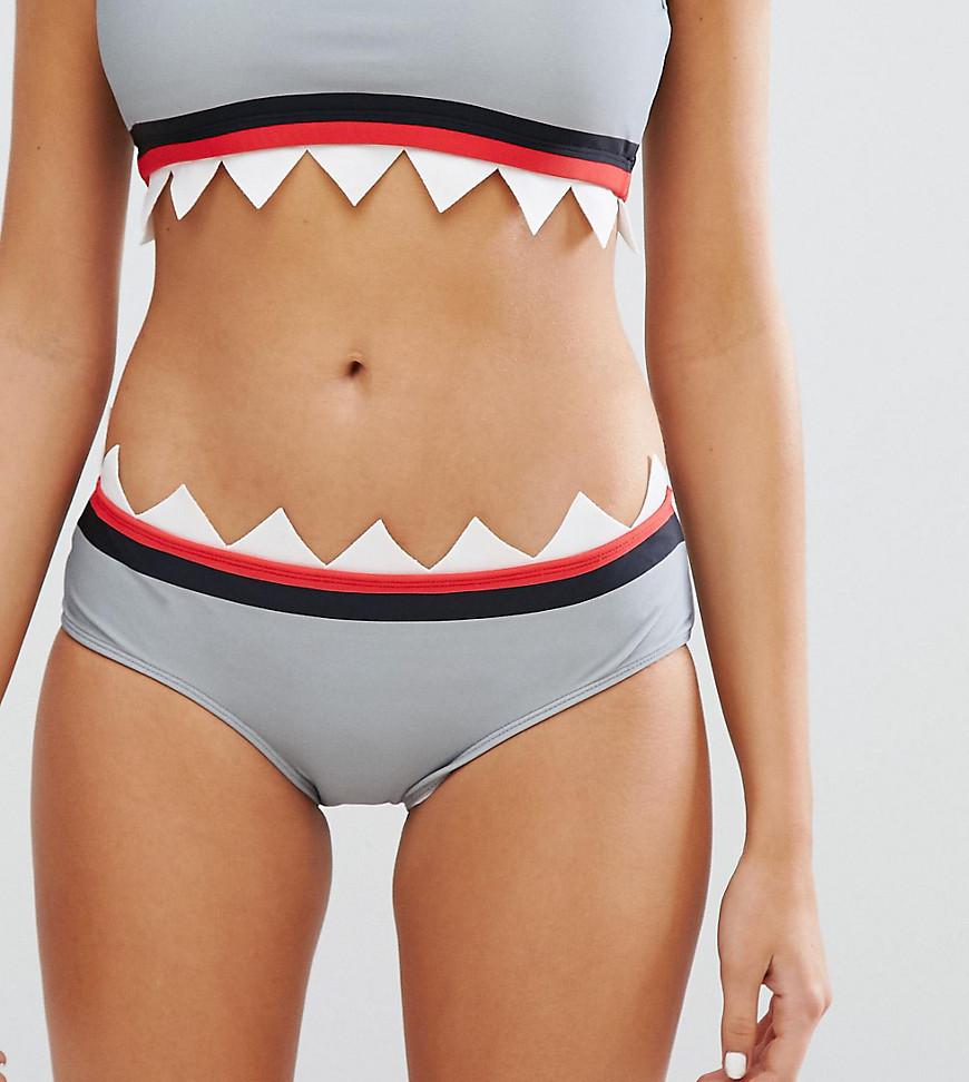 Lazy Oaf Shark Bite Bikini Bottom | Lyst