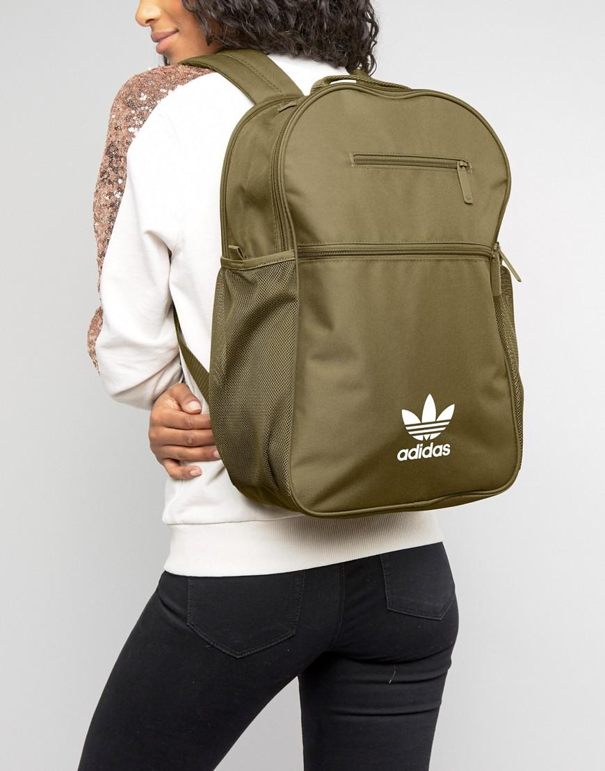 adidas khaki backpack