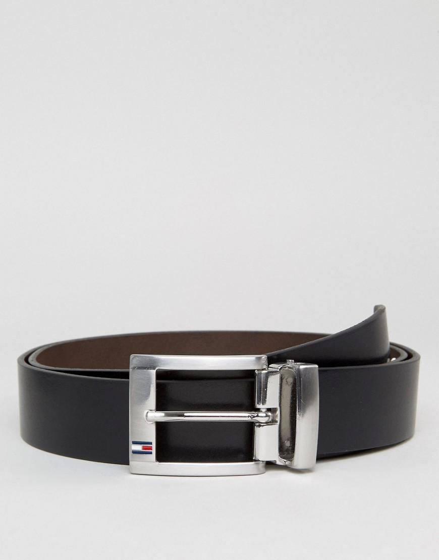 Tommy Hilfiger Leather Belt Gift Box in Black for Men - Lyst