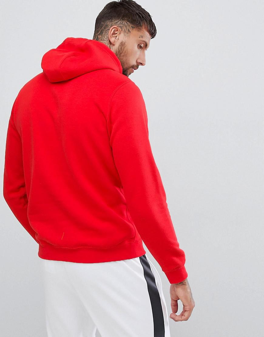just do it red hoodie