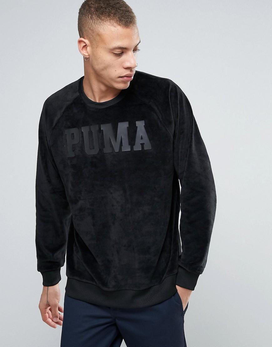 puma velvet pullover hoodie