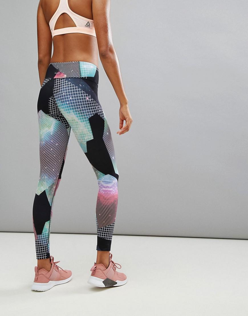 reebok lux bold leggings