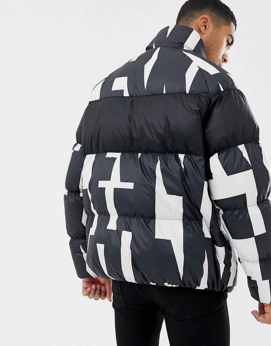 nike down fill all over print jacket