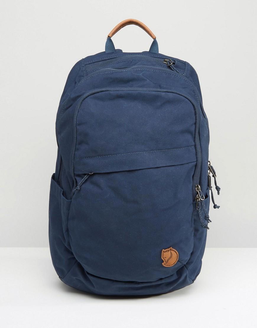 Fjallraven Canvas Raven 20l Backpack Navy in Blue for Men Lyst
