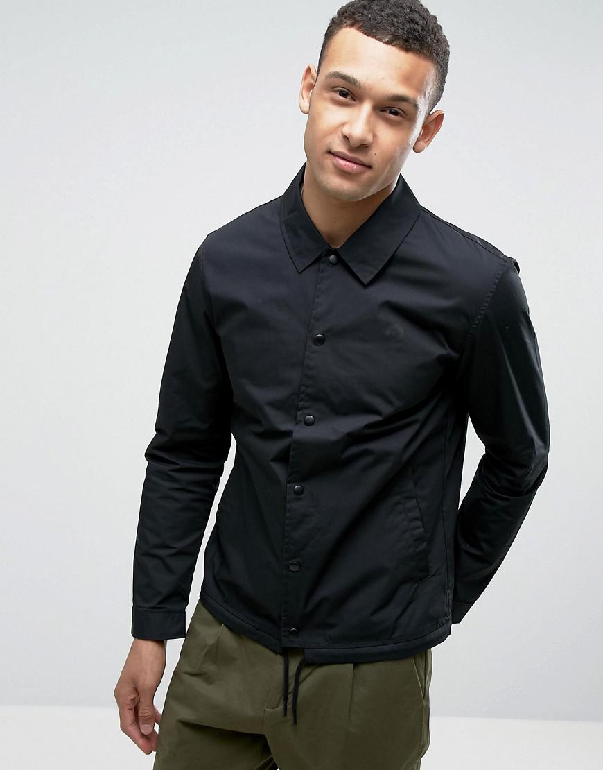 Jack & Jones Synthetic Core Coach Jacket With Back Print in Black for Men |  Lyst