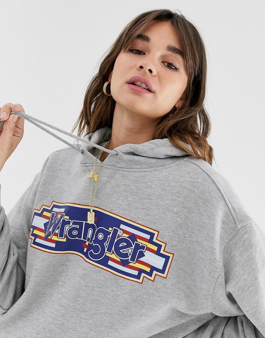 Wrangler cropped hoodie Clearance