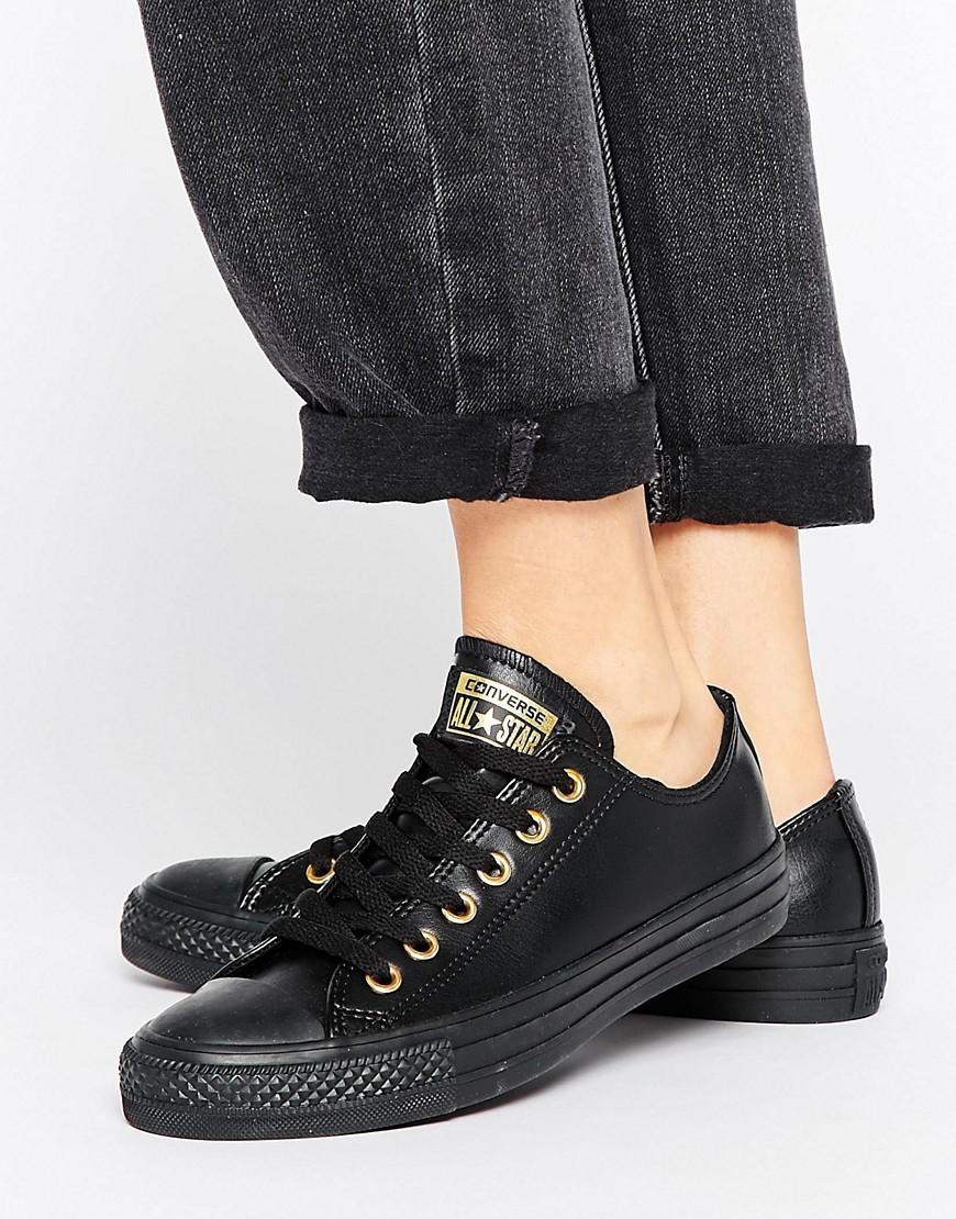 Converse Chuck Taylor In With Gold Eyelets Lyst