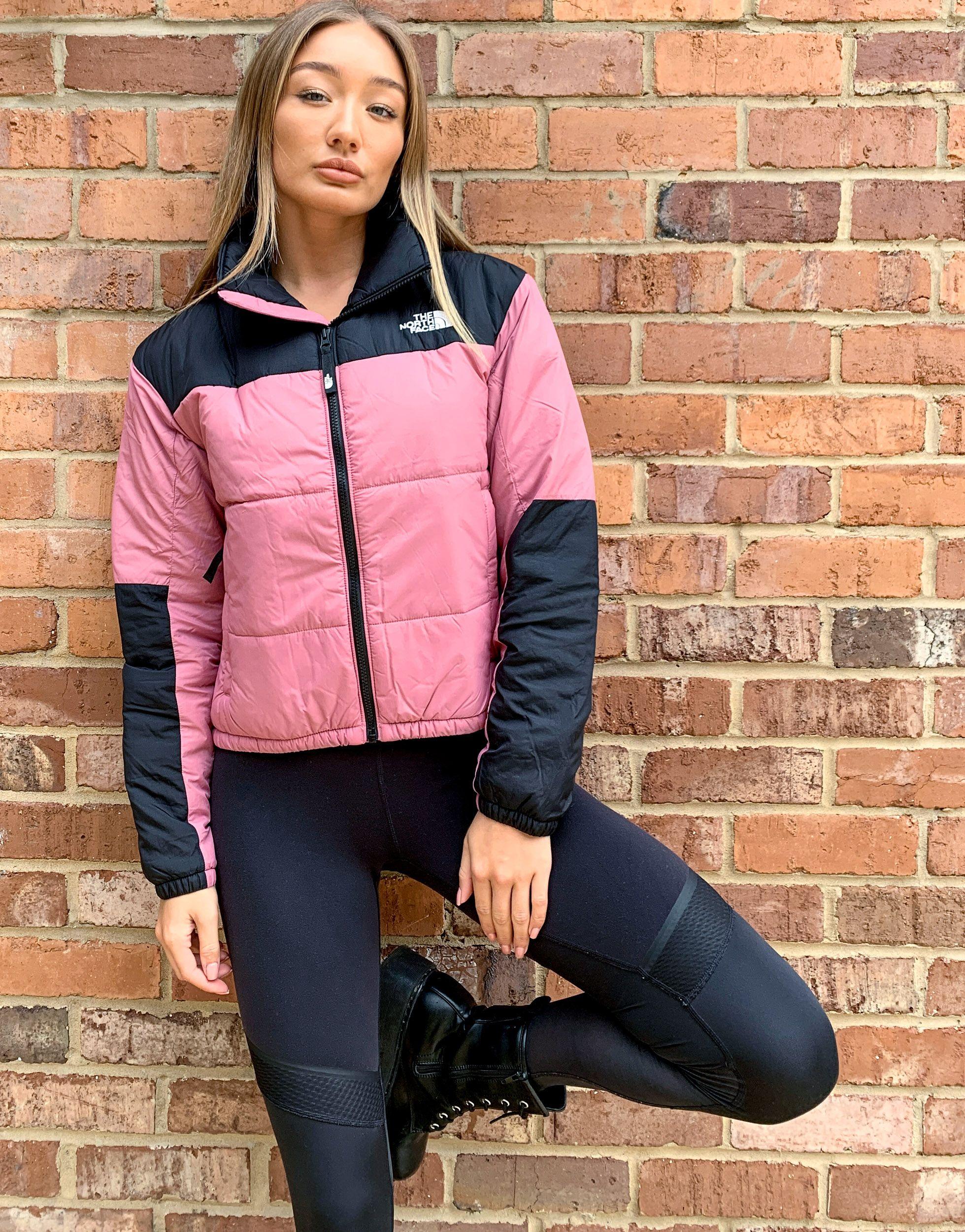 The North Face Gosei Puffer Jacket in Pink | Lyst UK