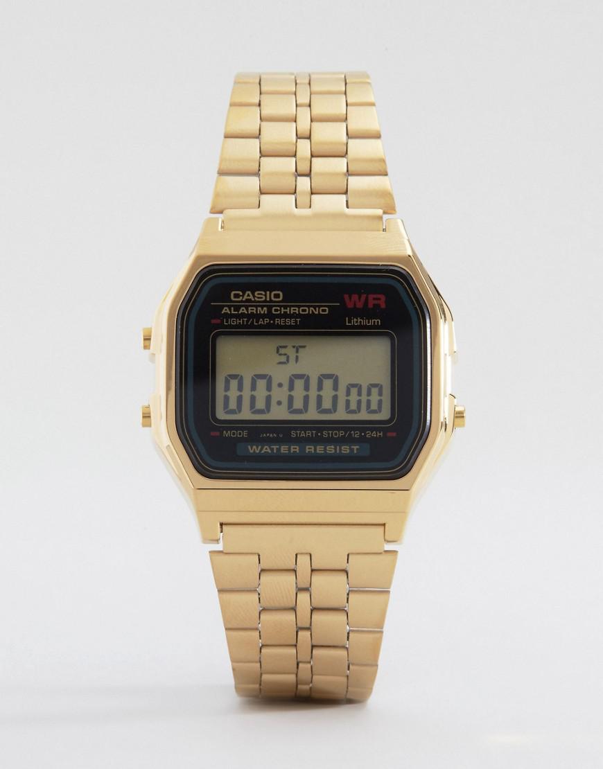 G-Shock A159wgea-1ef Gold Digital Watch in Metallic for Men - Save 12% ...