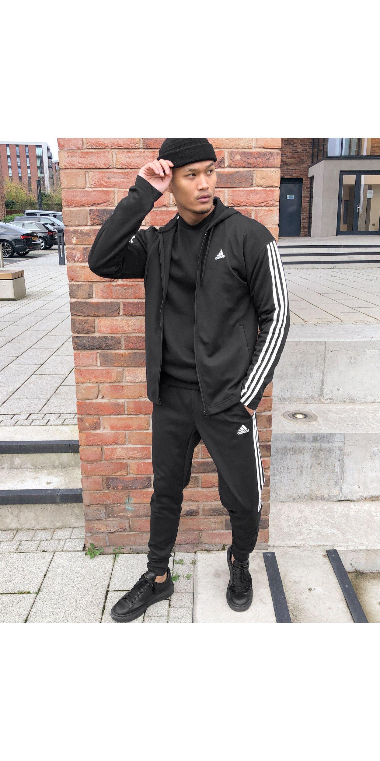 Chándal con 3 rayas tiro adidas Originals de hombre de color Verde | Lyst