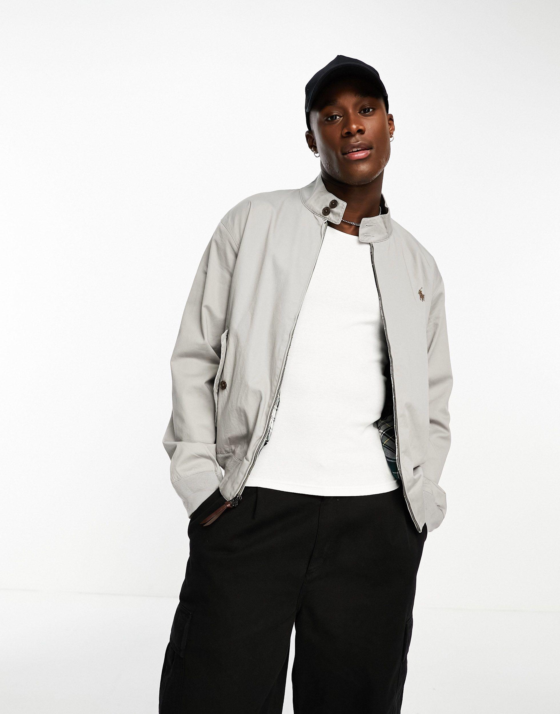 Grey harrington shop jacket