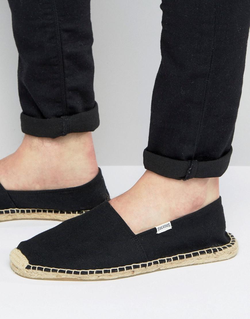 Soludos Original Espadrilles in Black for Men - Lyst