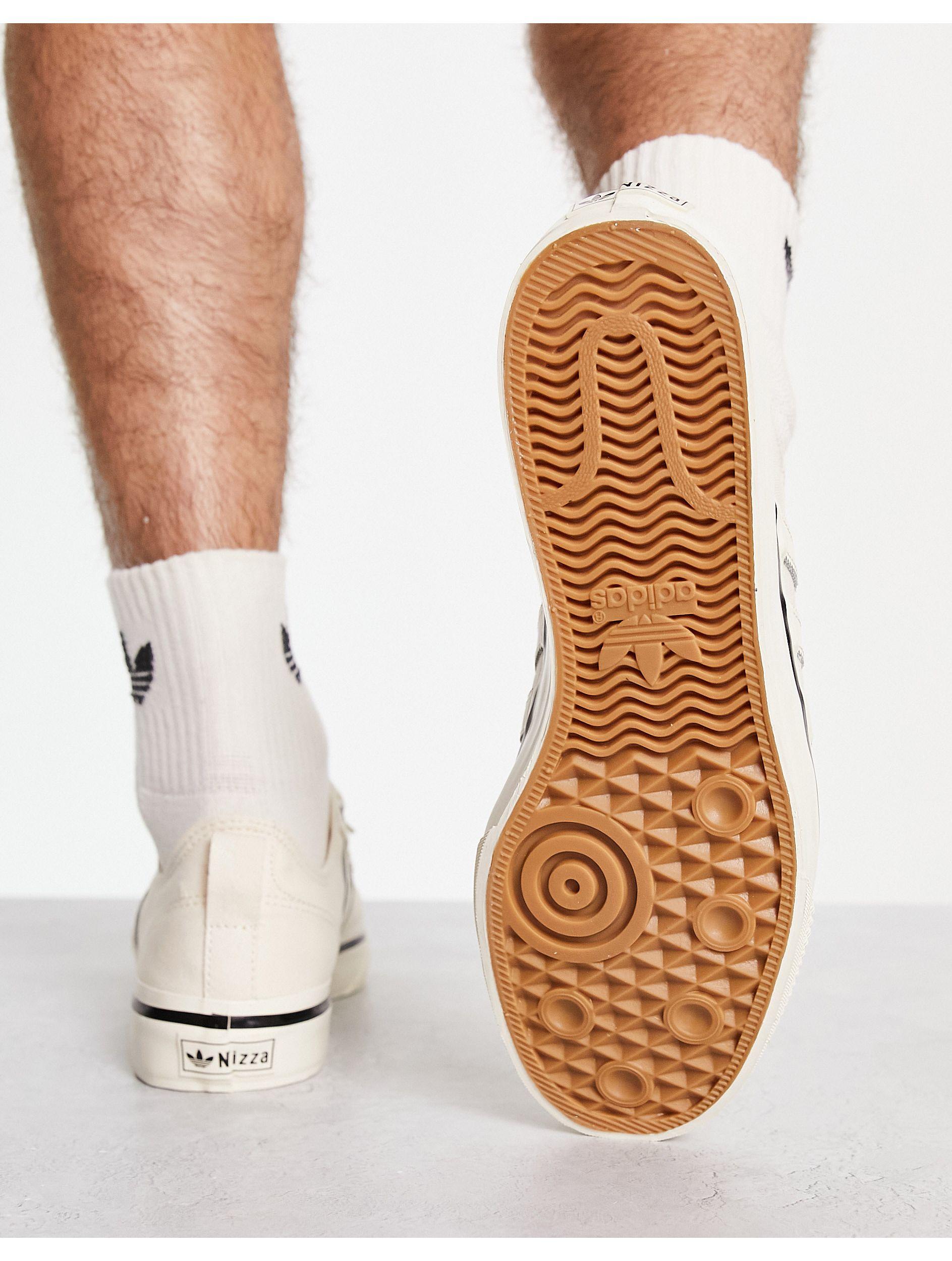adidas Originals Nizza Rf 74 Sneakers in Natural for Men | Lyst