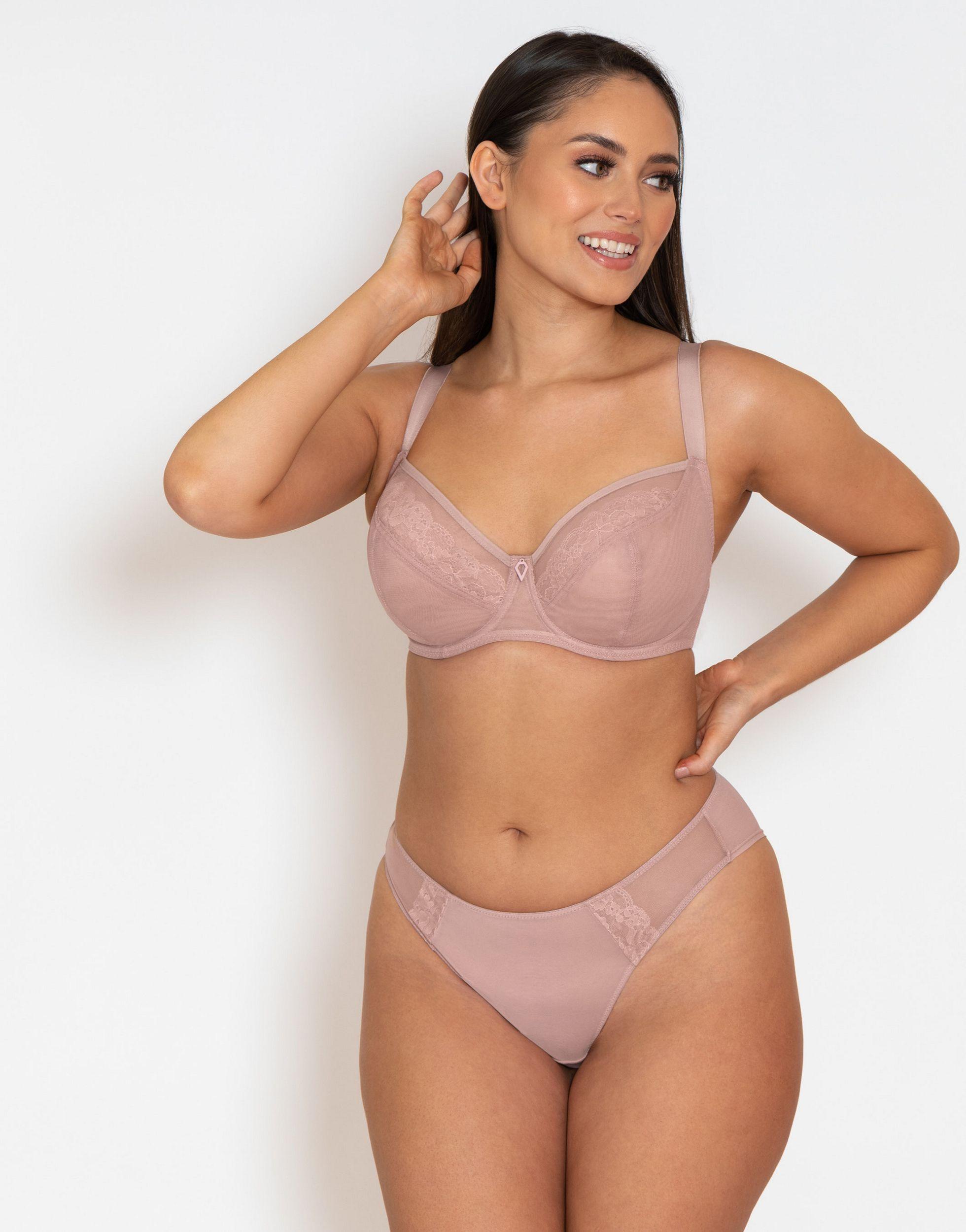 Curvy Kate Everyday Get Up & Chill Bralette - Pink
