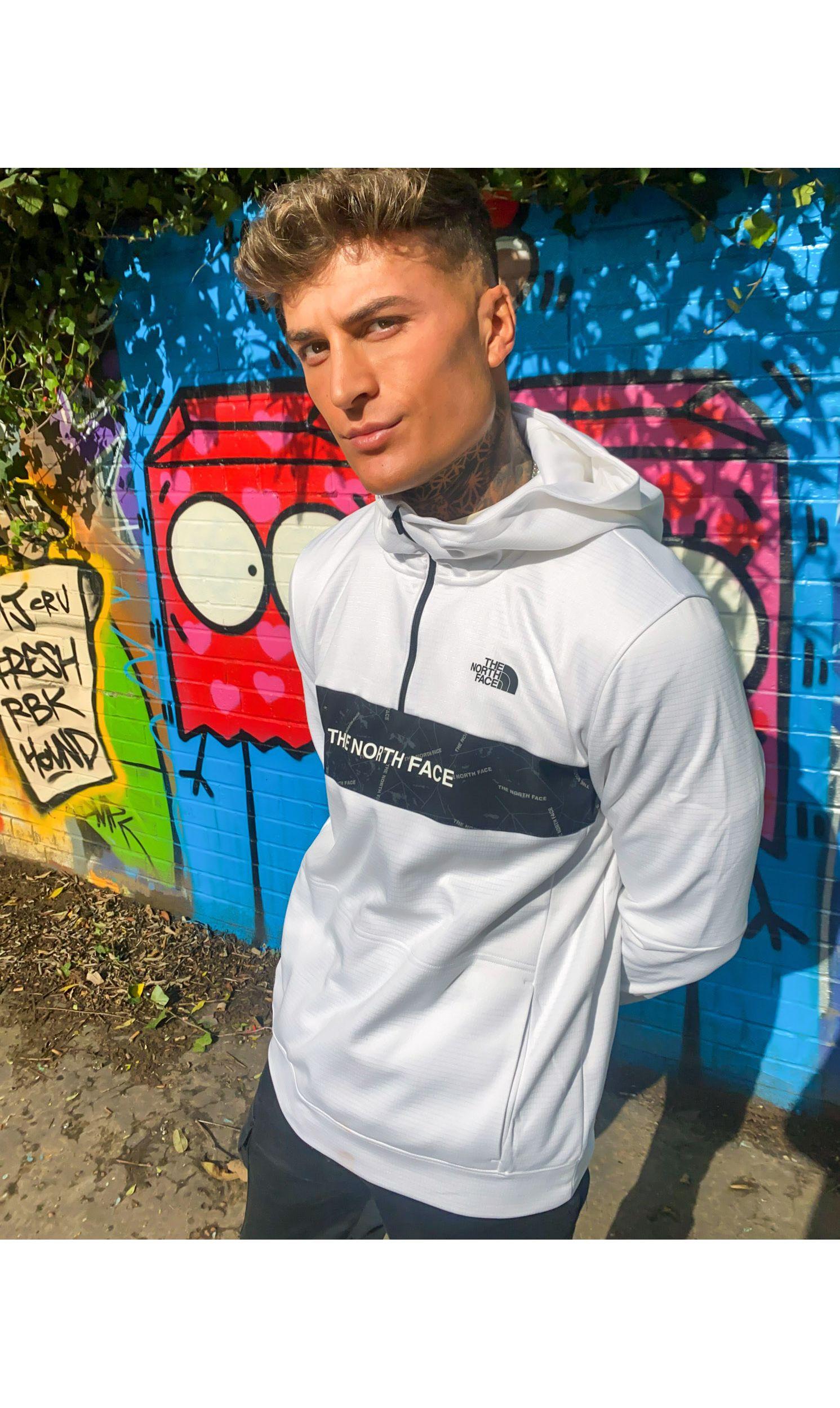 Sudadera blanca con capucha The North Face de hombre de color Blanco | Lyst