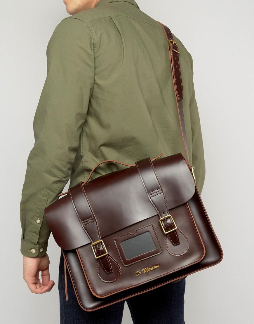 dr martens 15 inch satchel