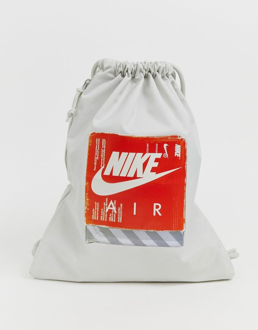 nike drawstring bag green