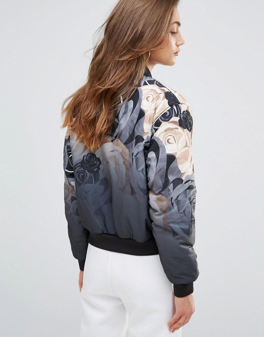 PUMA Synthetic X Careaux Rev Bomber Jacket in Blue - Lyst