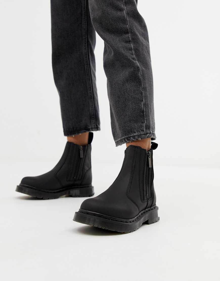 Dr. Martens 2976 Alyson Leather Snowgrip Flat Chelsea Boots  display picture 2
