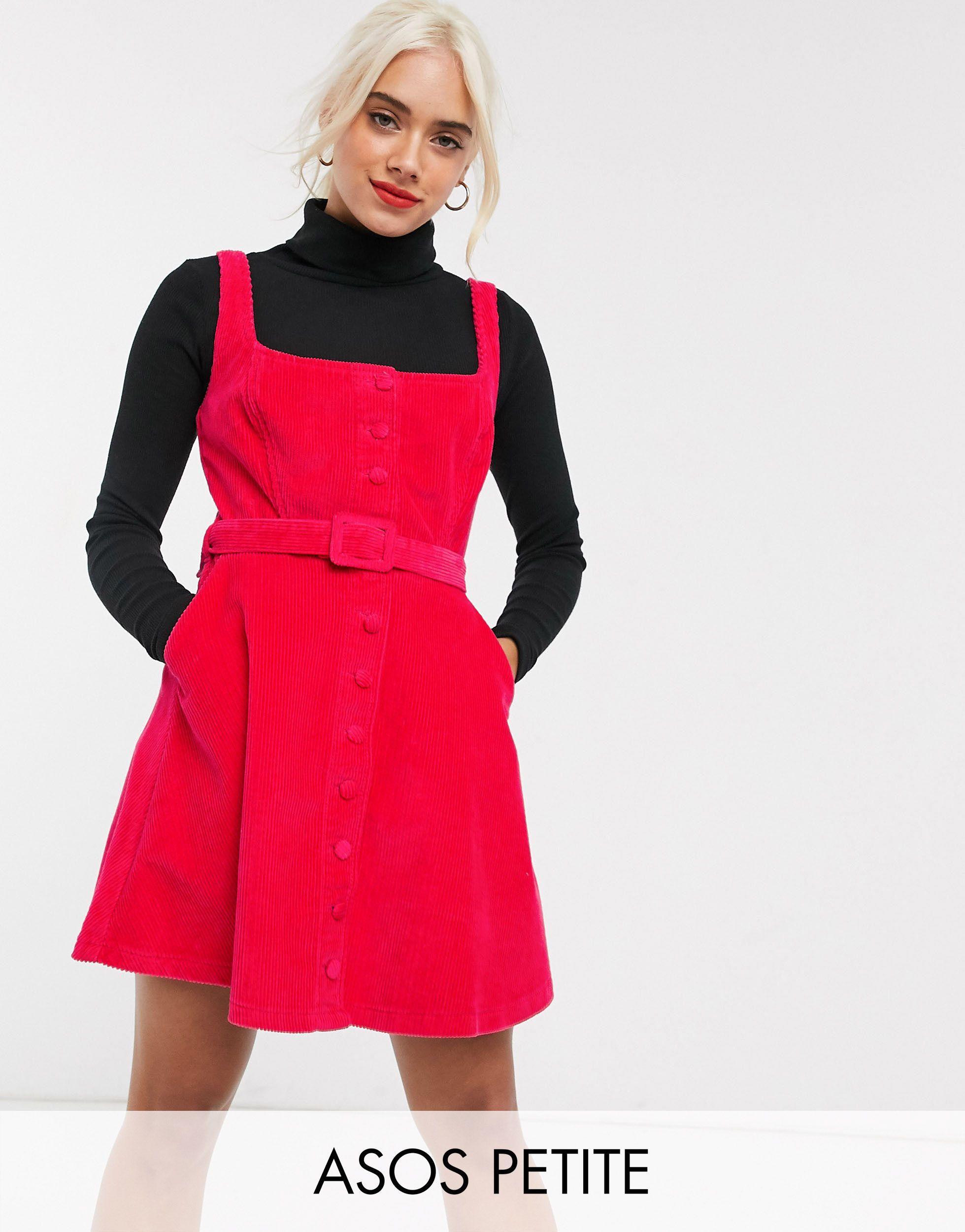 petite cord dress