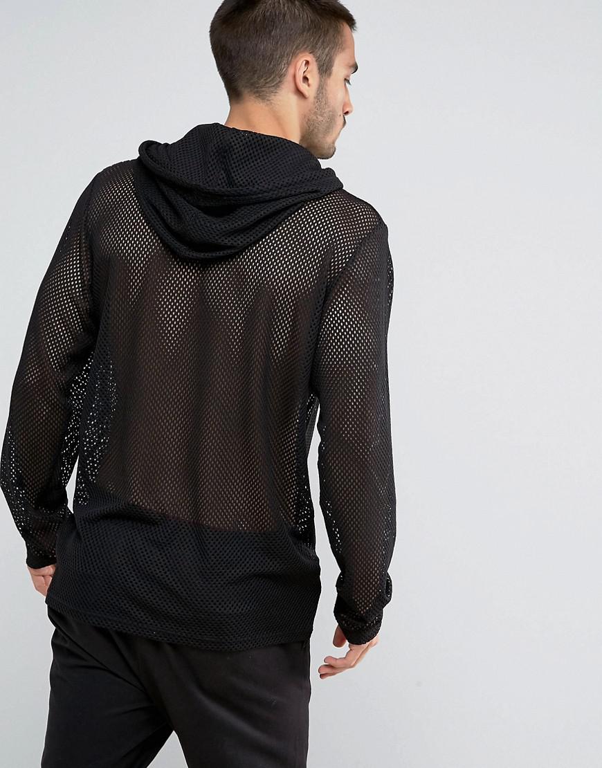 Mesh hoodies best sale