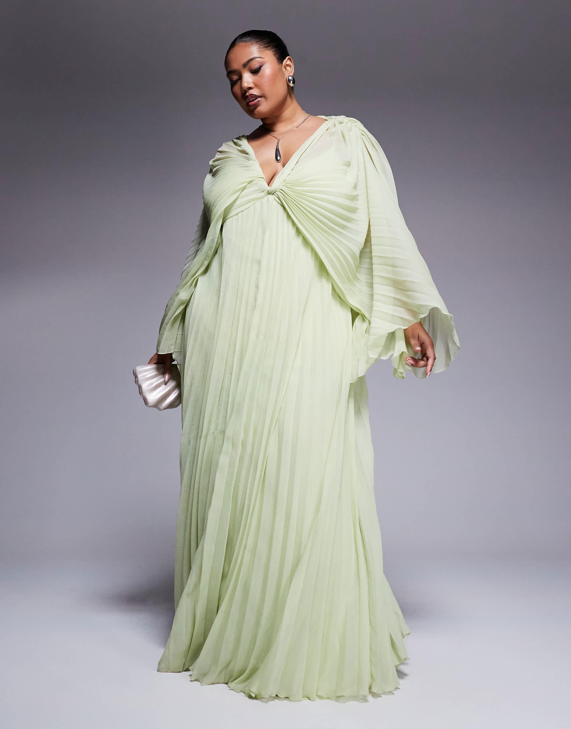 green gowns & formal dresses Funny Green Evening Dress| Evening Dresses XL / Green / Satin main image 1
