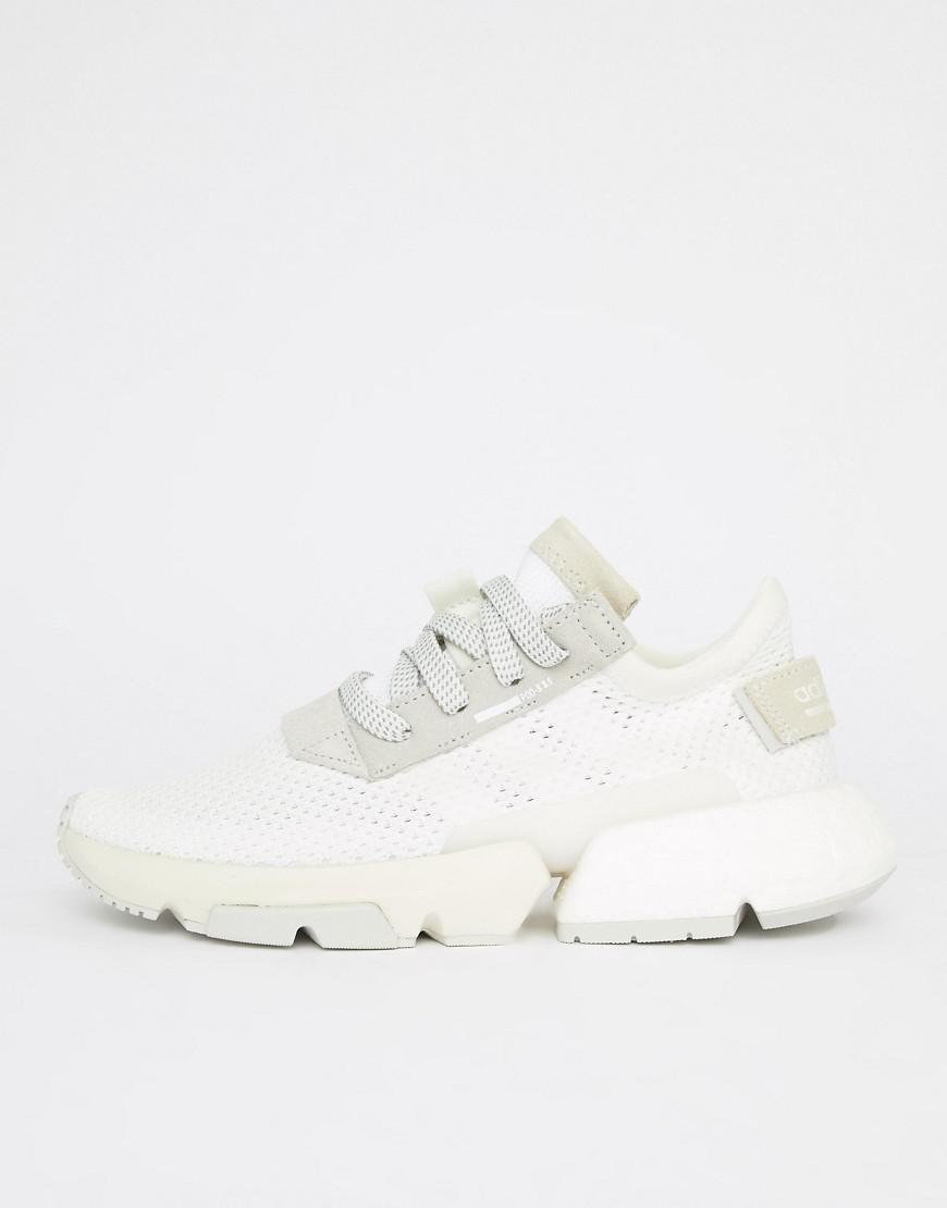 adidas pod triple white