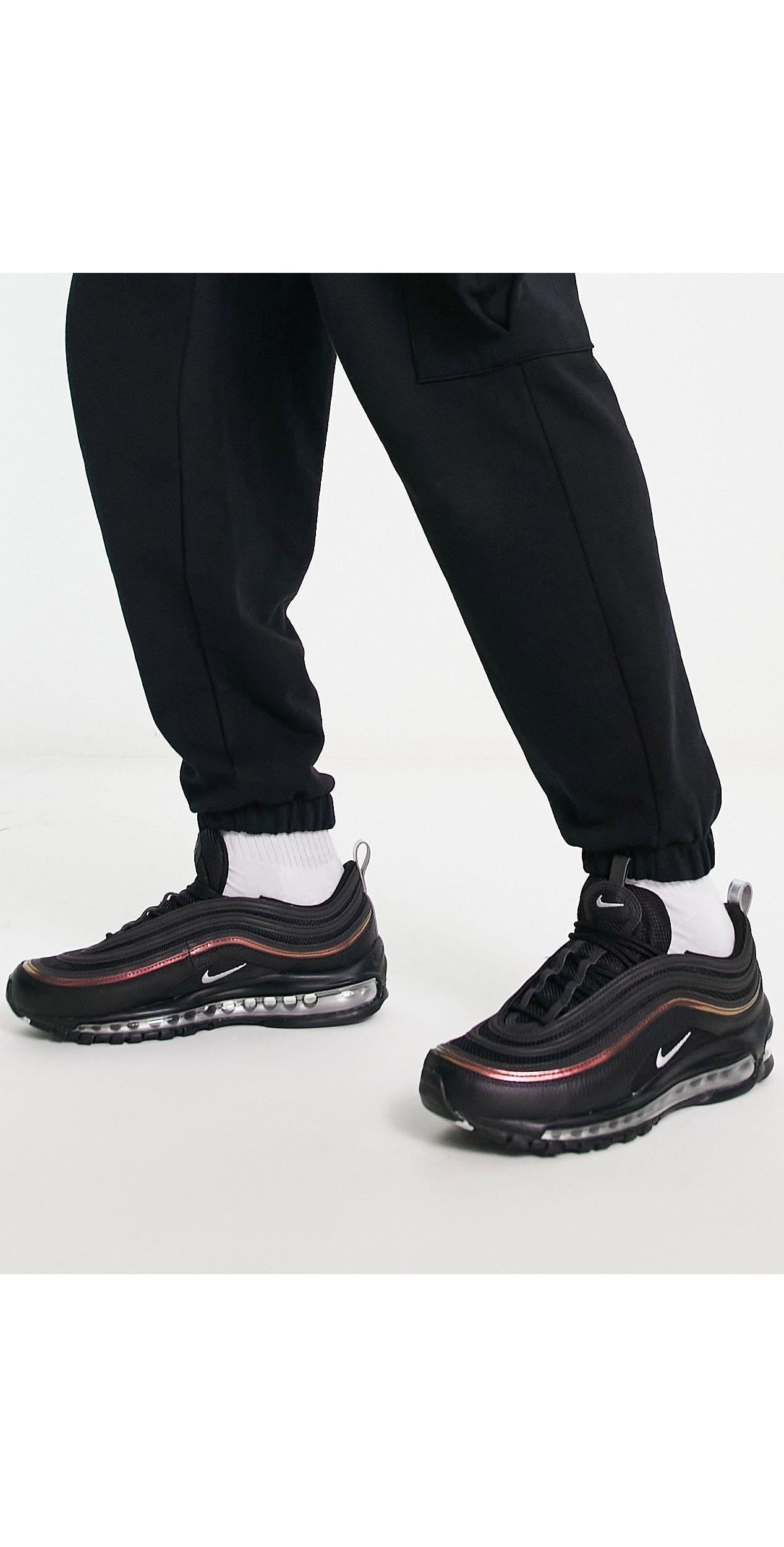 regla atómico Bien educado Zapatillas en color y rojo air max 97 Nike de hombre de color Negro | Lyst