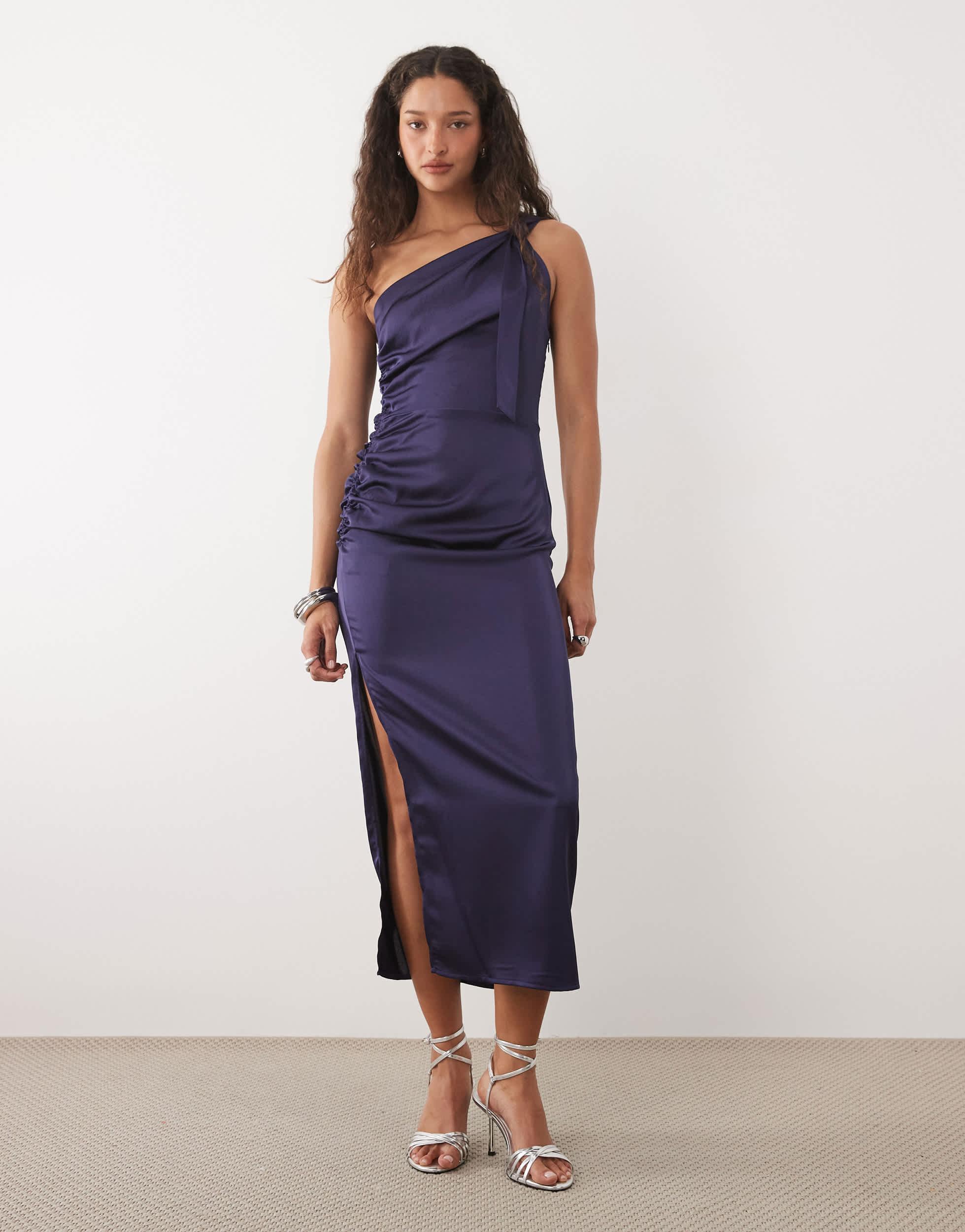 pleated light blue dress ZAPAKA Women Strapless Bridesmaid Dress with Pleated Sky Blue A Line Long Wedding Party Dress, Sky Blue / US6