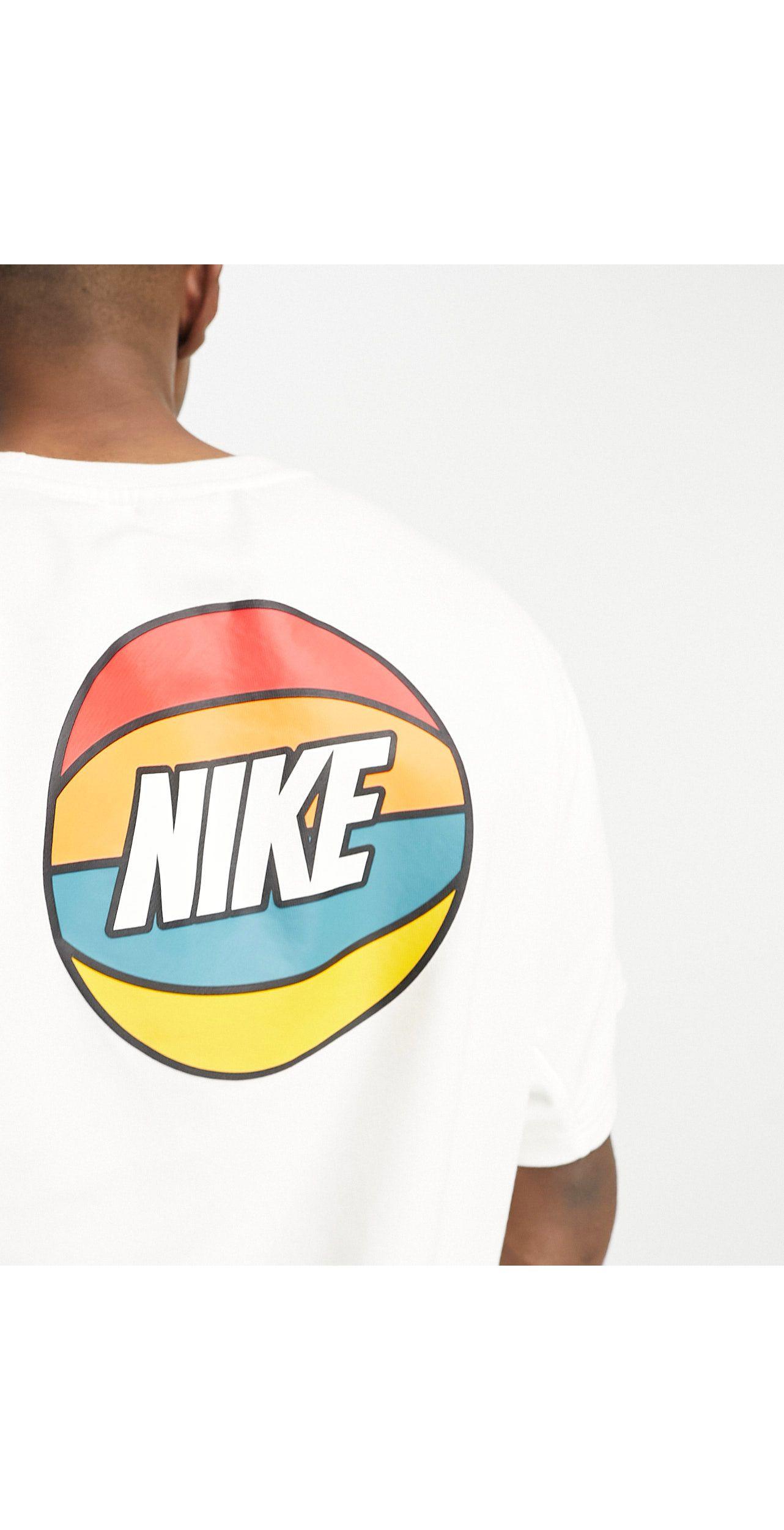 Nike Basketball Dri-fit Iss Sweats T-shirt in White for Men | Lyst