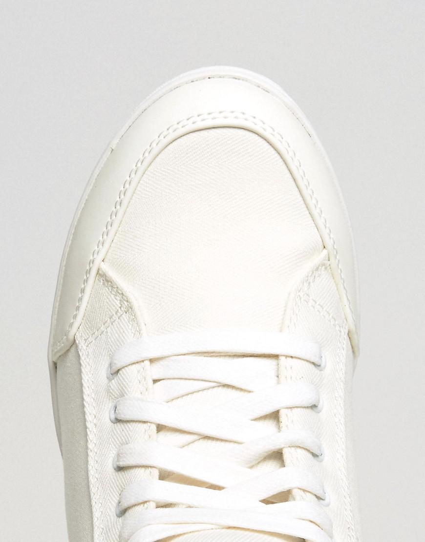G-Star RAW New Labor White Denim Wedge Sneakers | Lyst