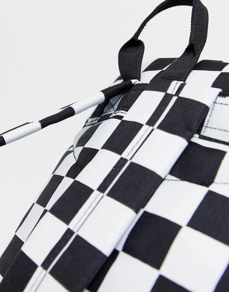 hype checkered backpack