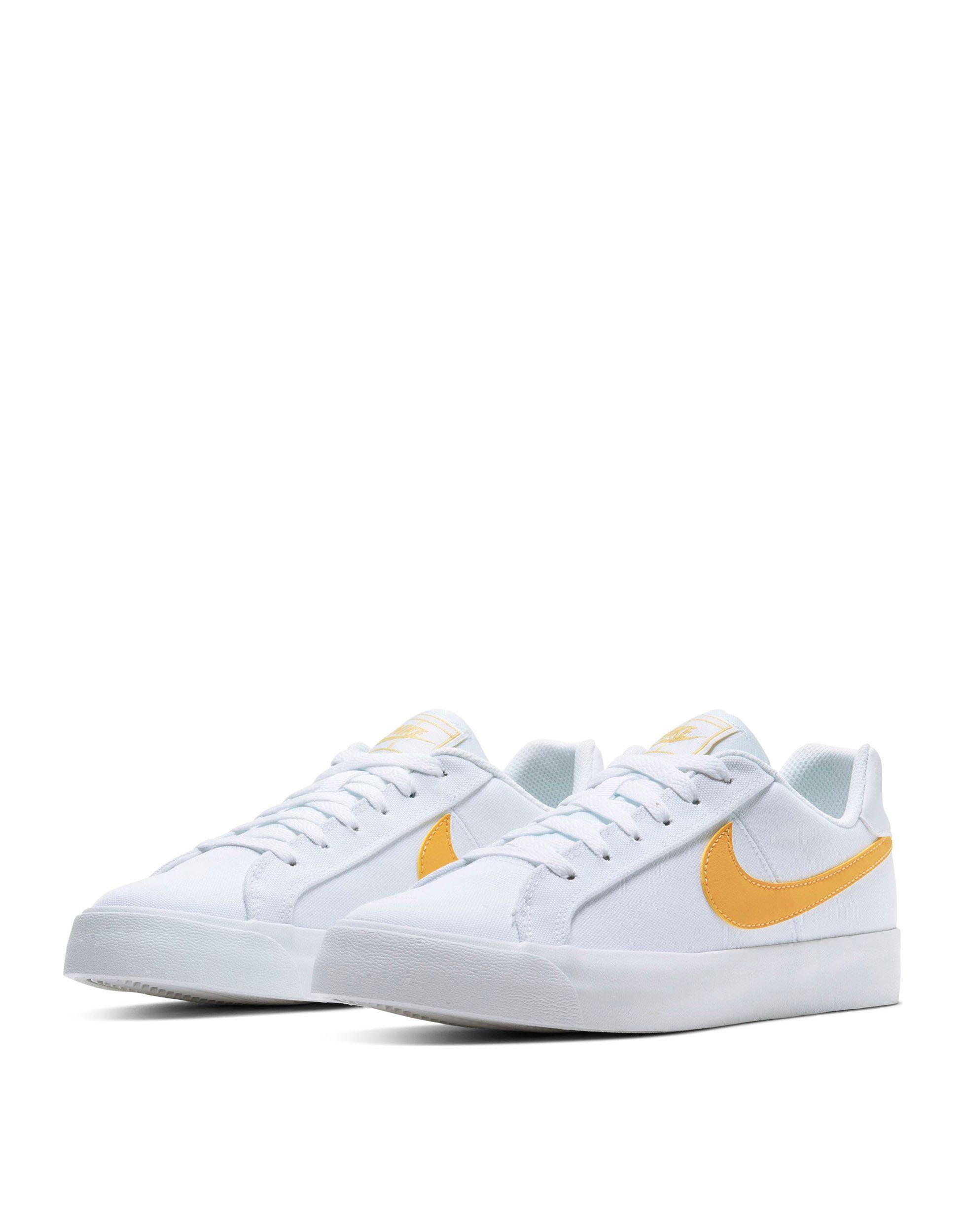 Nike Court Royale Ac Canvas Shoe in White - Lyst