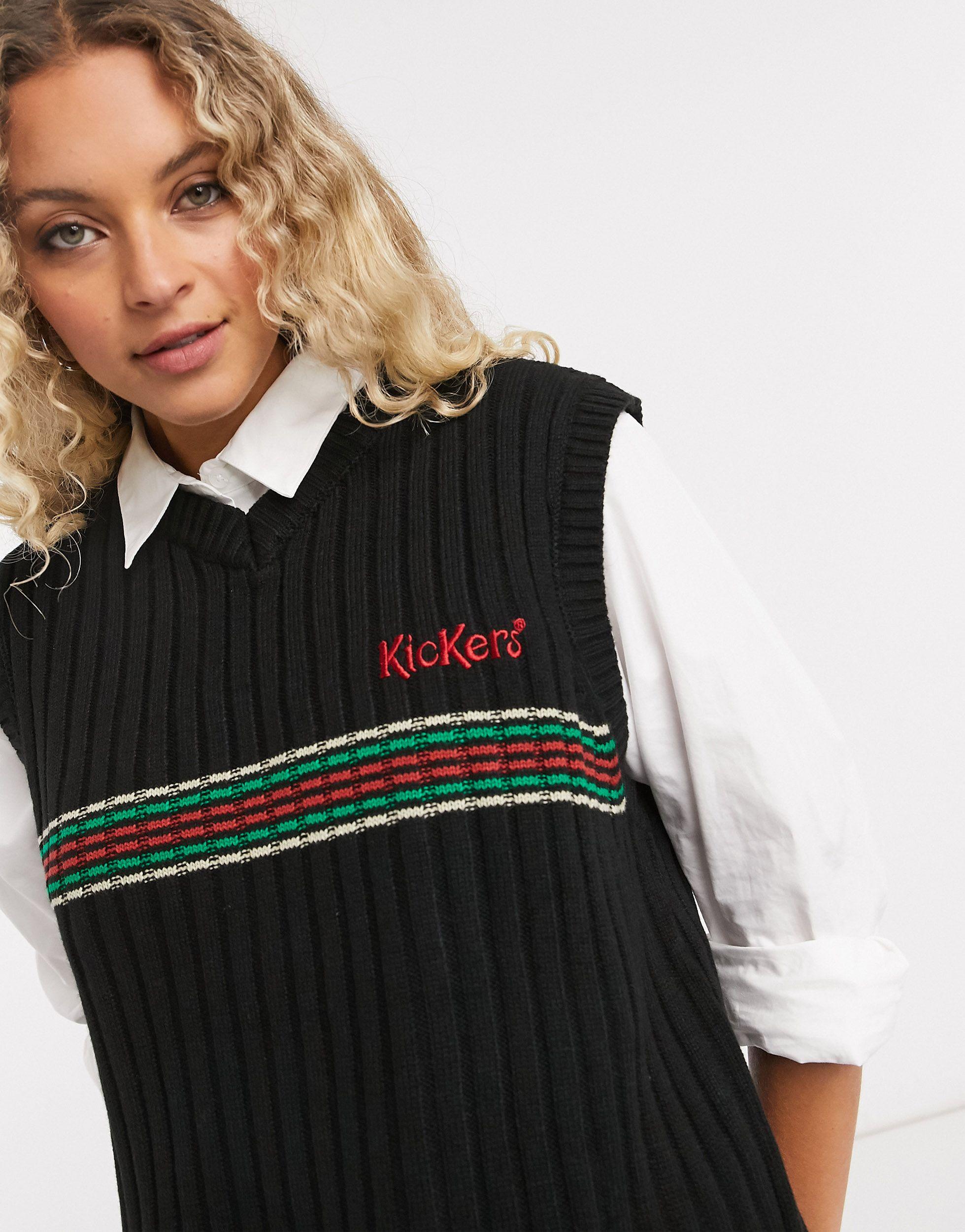 Kickers Knitted Sweater Vest With 