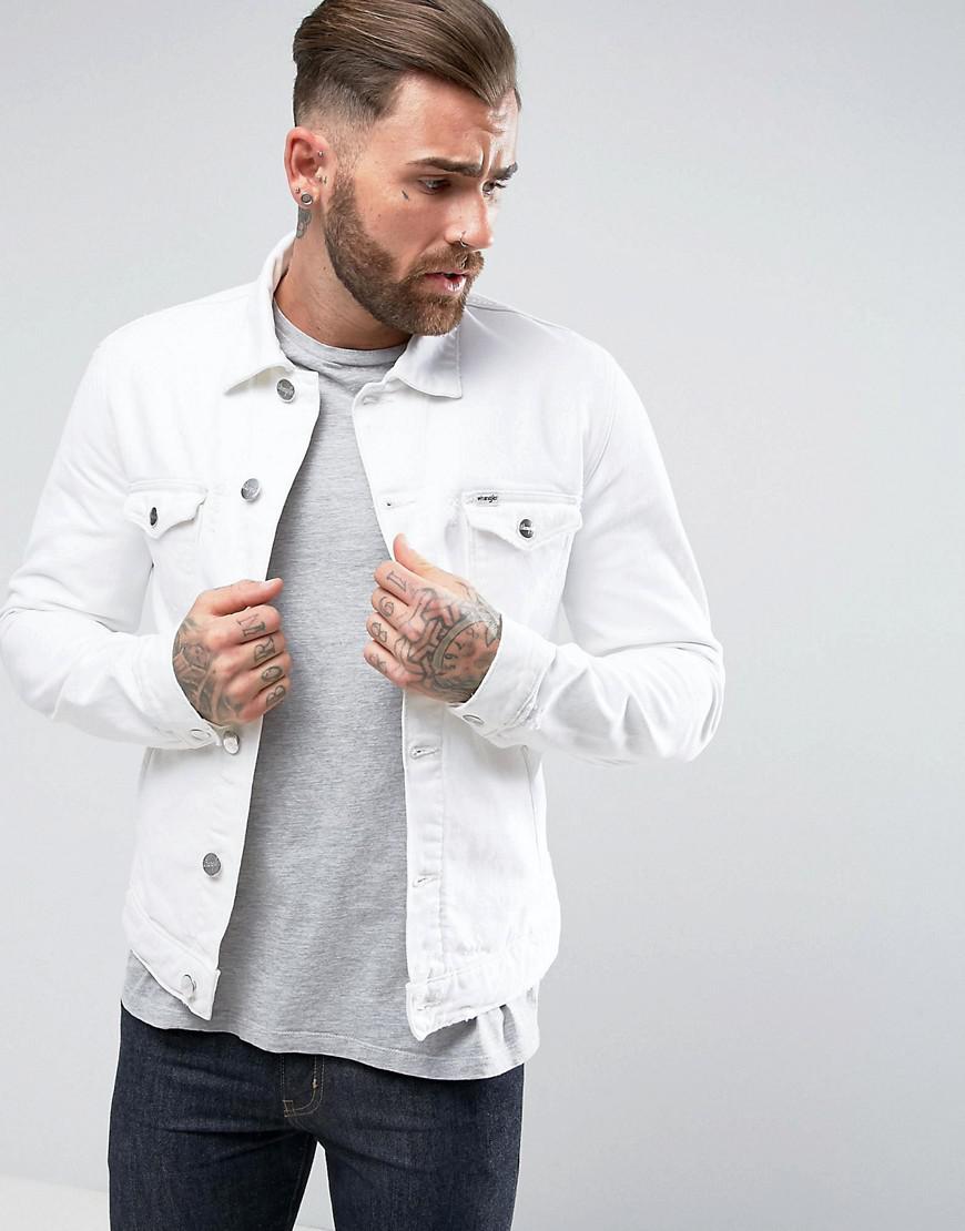 white wrangler jacket