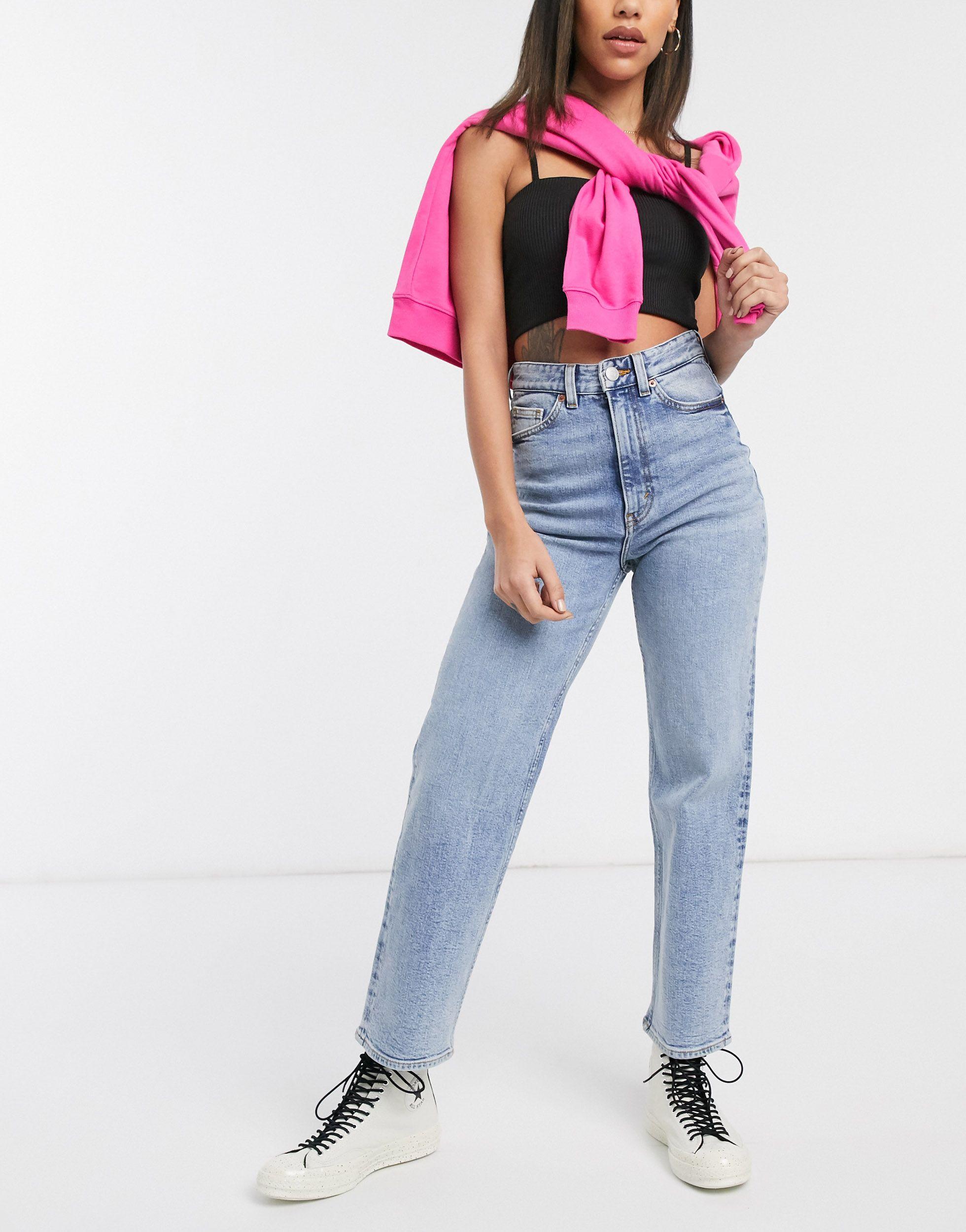 monki straight jeans