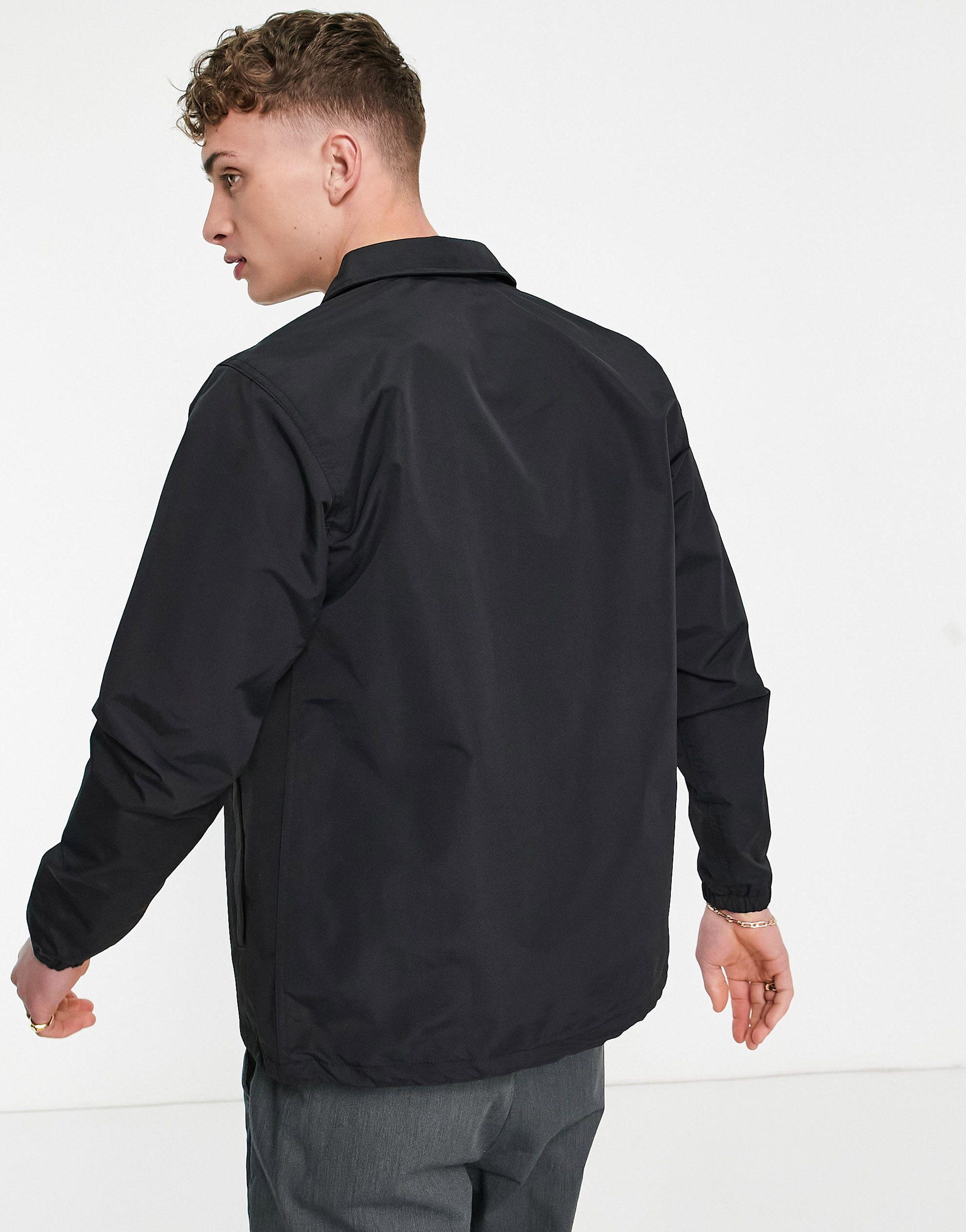 dickies black coach jacket